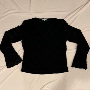 Studio London Lace Long Sleeve Top